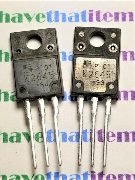2SK2645 / FET / 2 PIECES  (qzty)