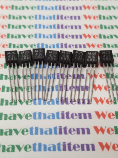 2N4126 / TRANSISTOR / 8 PIECES / (qzty)