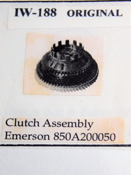 EMERSON / 850A200050 / CLUTCH ASSEMBLY / IW188 / 1 PIECE (qzty)