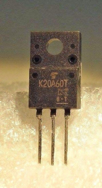 TK20A60T / PART MARKED AS K20A60T / FET / 1 PIECE (qzty)