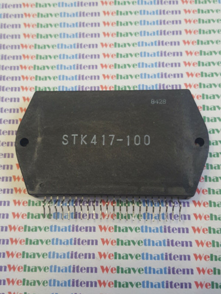 STK417-100 /  IC / SIP / 1 PIECE  (qzty)