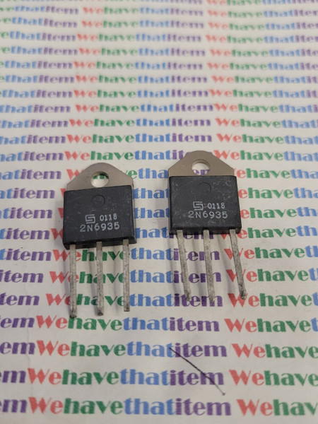 2N6935 / TRANSISTOR  / 2 PIECES (qzty)