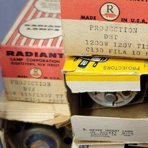 BVJ / RA / T7 / 120V / PHOTO PROJECTOR LIGHT BULB STUDIO LAMP (qzty)