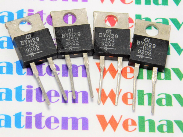 BYW29-150 / DIODE / TO220 / 4 PIECES  (qzty)
