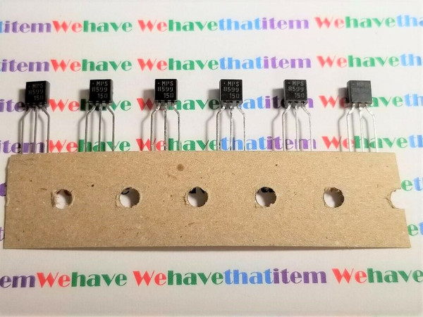 MPS8599 / RCA# 147665 / TRANSISTOR / TO92 / 6 PIECES (qzty)