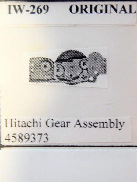 HITACHI / 4589373 / GEAR ASSEMBLY / IW269 / 1 PIECE (qzty)