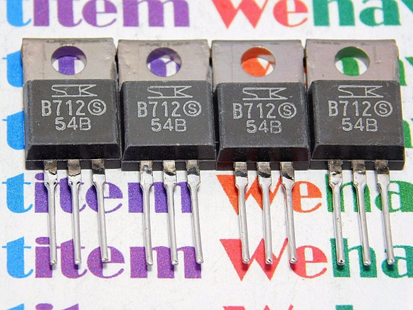 2SB712 / TRANSISTOR / TO220 / 4 PIECES   (qzty)
