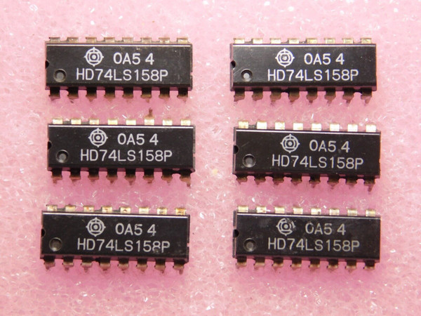 HD74LS158P / IC / DIP / 6 PIECES (qzty)