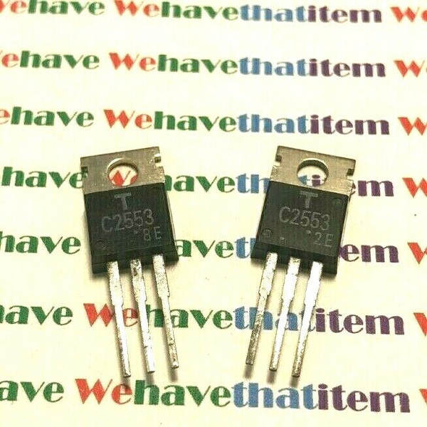 2SC2553  / TRANSISTOR / 2 PIECES / (qzty)