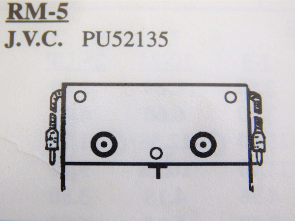 PU52135 / for JVC / VCR RF MODULATOR / RM-5 / 1 PIECE (qzty)