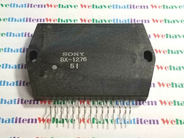 BX1276 / SONY 8-741-127-60 / SIP / 1 PIECE (qzty)