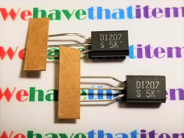 2SD1207 / D1207 / TRANSISTOR / TO92 EXTENDED / FORMED LEADS / 2 PIECES  (qzty)