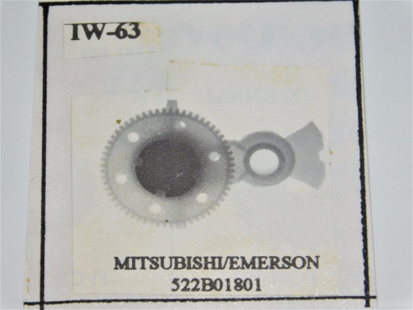 IDLER WHEEL / IW63 / MITSUBISHI, EMERSON 522B01801 / VCR / 1 PIECE (qzty)