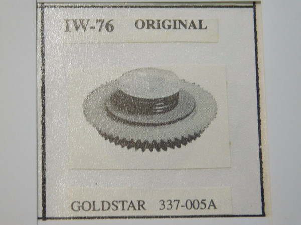  IDLER / IW76 / GOLDSTAR 337-005A / 1 PIECE / qzty
