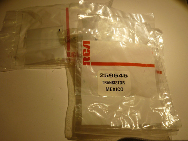 RCA 259-545 / SURFACE MOUNT TRANSISTOR / 6 PIECES / (qzty)