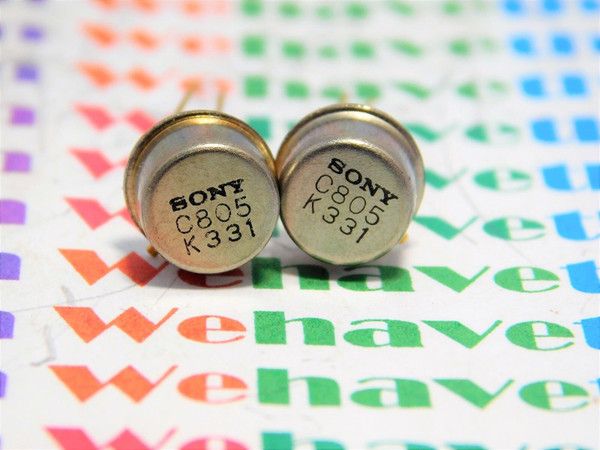 2SC805 / CROSSES TO ECG154, NTE154 / TRANSISTOR / 2 PIECES /  (qzty)