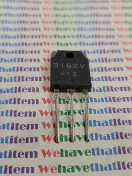 SI3152V / PART MARKED 3152V / REGULATOR / TO3P / 1 PIECE  (qzty)
