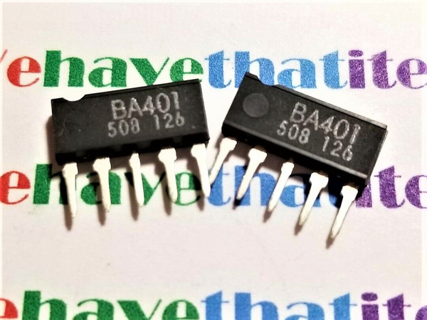 BA401 / CROSSES TO ECG1104, NTE1104 / IC / SIP / 2 PIECES (qzty)