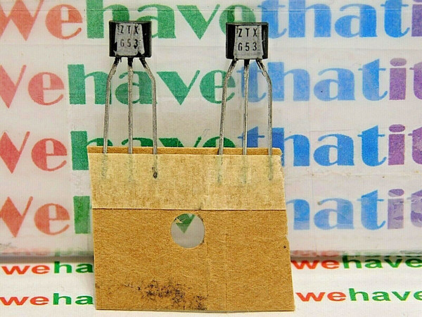 ZTX455 / TRANSISTOR / TO92 COMPATIBLE / CROSSES TO NTE2657/ 2 PIECES  (qzty)