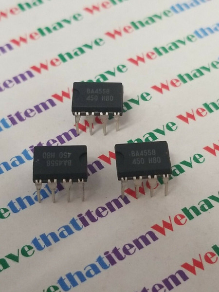 BA4558 / IC / DIP / 2 PIECES (qzty)