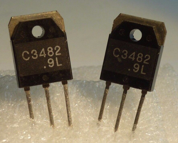 2SC3482 / TRANSISTOR / TO3P CASE / 2 PIECES (qzty)