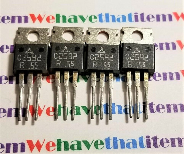 2SC2592 / C2592 / TRANSISTOR / TO220 / 4 PIECES  (qzty)