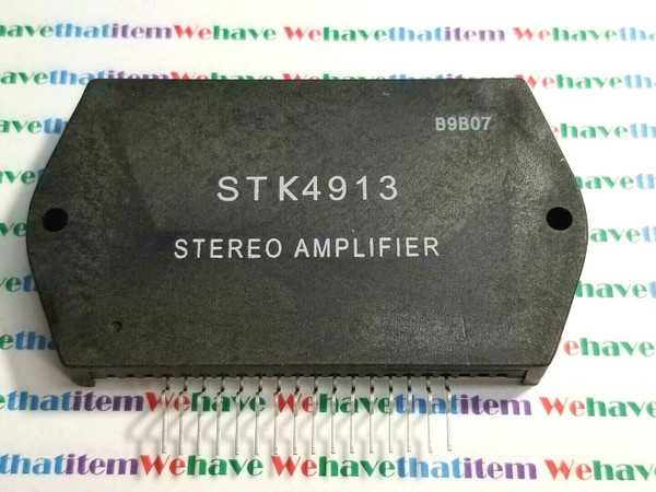 STK4913 / STEREO AMPLIFIER IC / SIP / 1 PIECE (qzty)