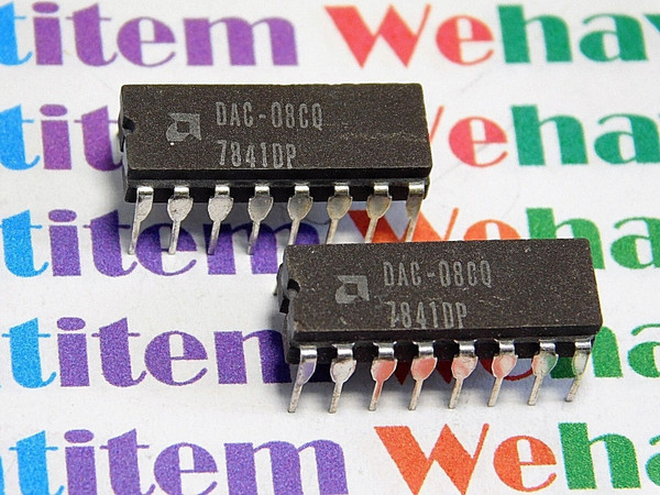 DAC-08CQ / DAC08CQ / IC / DIP / 2 PIECES (qzty)
