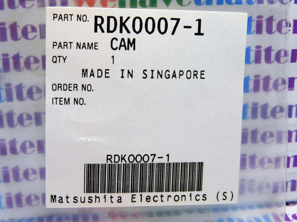 PANASONIC / RDK0007-1 / CAM / IW247 / 1 PIECE (qzty)