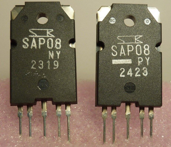 SAP08N &  SAP08P / TRANSISTOR / 1 PAIR = 1 PIECE EACH  (qzty)