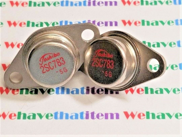 2SC783 / TRANSISTOR / TO66 / 2 PIECES (qzty)