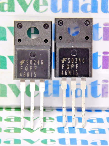 FQPF46N15 / MOSFET / TO220 / 2 PIECES (QZTY)