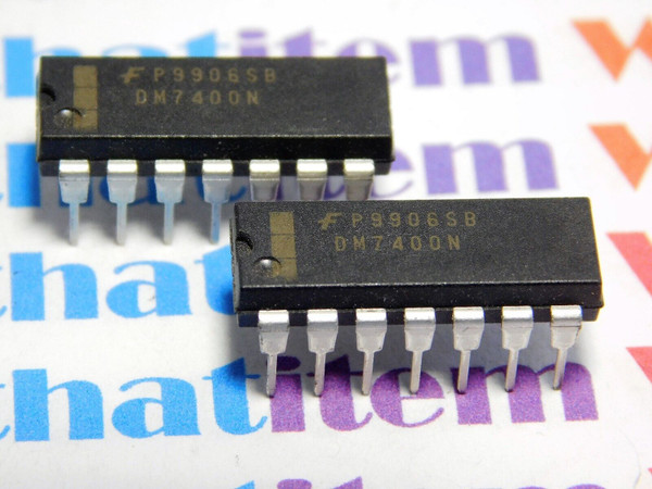 DM7400N  / IC / DIP / 2 PIECES /  (qzty)