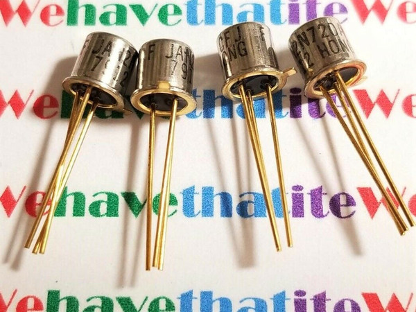 JAN2N720A / 2N720A / TRANSISTOR / TO18 / 2 PIECES (qzty)