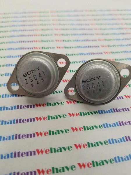 2SC41 / SONY / TRANSISTOR /6 PIECES (qzty) 