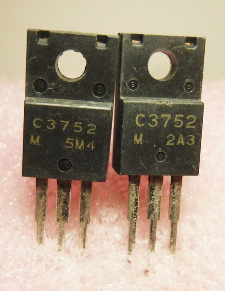2SC3752 / TRANSISTOR / 2 PIECES (QZTY)