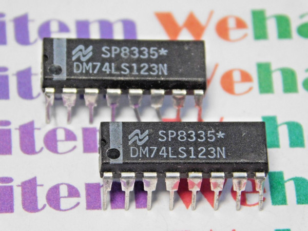 DM74LS123N / IC / DIP / 2 PIECES (QZTY)