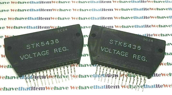 STK5436 / VOLTAGE REG  / SIP / 2 PIECES (QZTY)