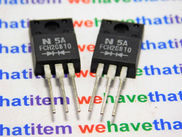 FCH20B10 / DIODE / TO220 / 2 PIECES (qzty)