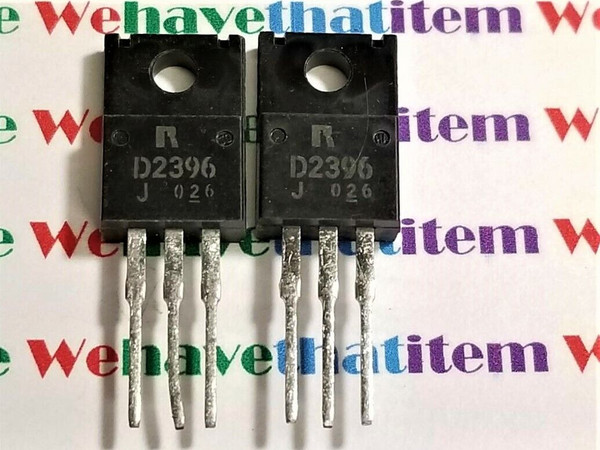 2SD2396 / D2396 / J RANKING / TRANSISTOR / TO220 / 2 PIECES (QZTY)