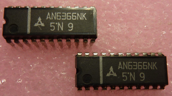 AN6366NK / COMPARABLE TO ECG1813, NTE1813 / DIP / IC / 2 PIECES /  (qzty)