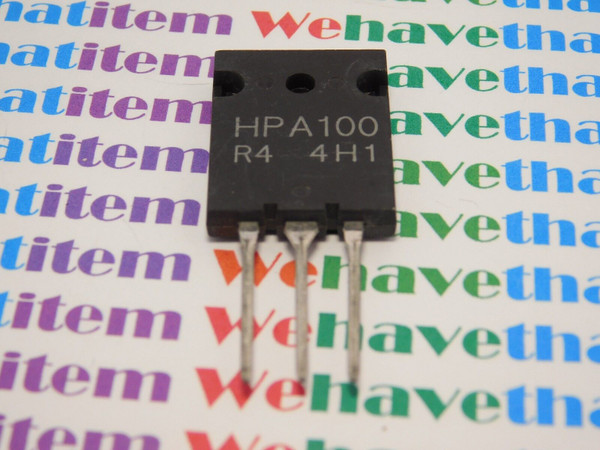 HPA100 / TRANSISTOR / TO3P / 1 PIECE (qzty)