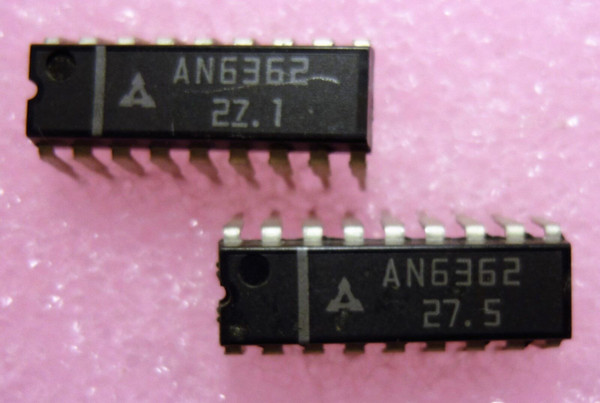 AN6362 / COMPARABLE TO ECG1314, NTE1314 / DIP / IC / 2 PIECES /  (qzty)