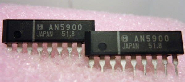 AN5900 / COMPARABLE TO ECG7044, NTE7044 / SIP / IC / 2 PIECES /  (qzty)