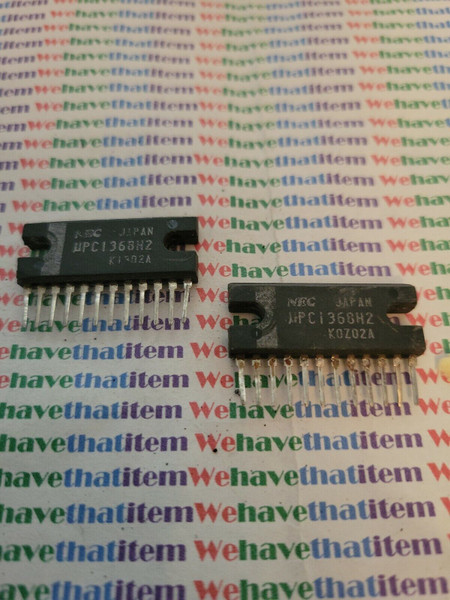 UPC1268H / IC / SIP / 2 PIECES  (qzty)