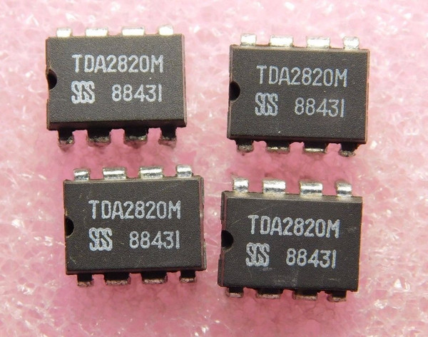 TDA2820M / IC / DIP / 4 PIECES (qzty)