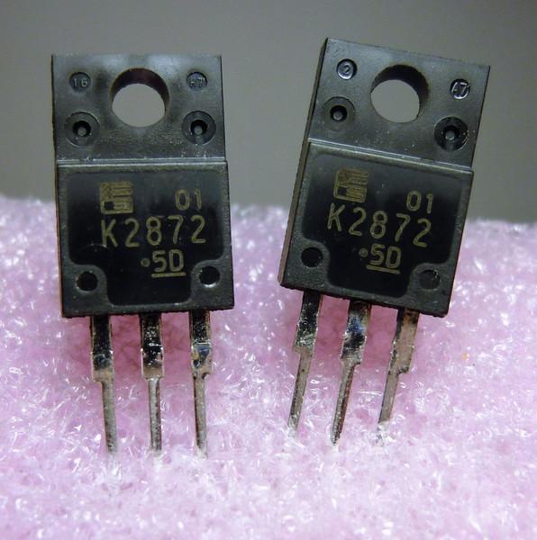 2SK2872 / PART MARKED K2872 /  FET / 2 PIECES (QZTY)