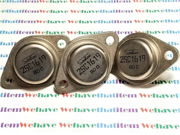 2SC1619 / TRANSISTOR / TO3 / 3PIECES (qzty)