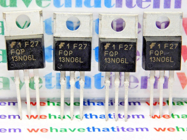 FQP13N06L / MOSFET / TO220 / 4 PIECES (qzty)