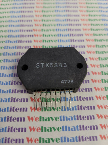 STK5343/ POWER AMPLIFIER / 1 PIECE (qzty)